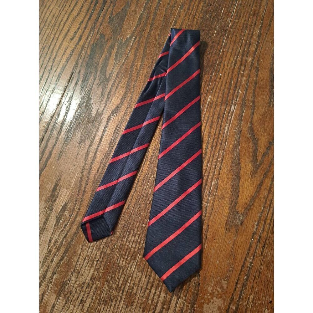 Boys Necktie Place 4-7 Years Blue Red School Church Formal Kids Polyester Tie